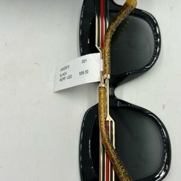 Gucci GG0281S – 001 black acetate frame sunglasses with gray lenses NWT - Picture 11 of 11